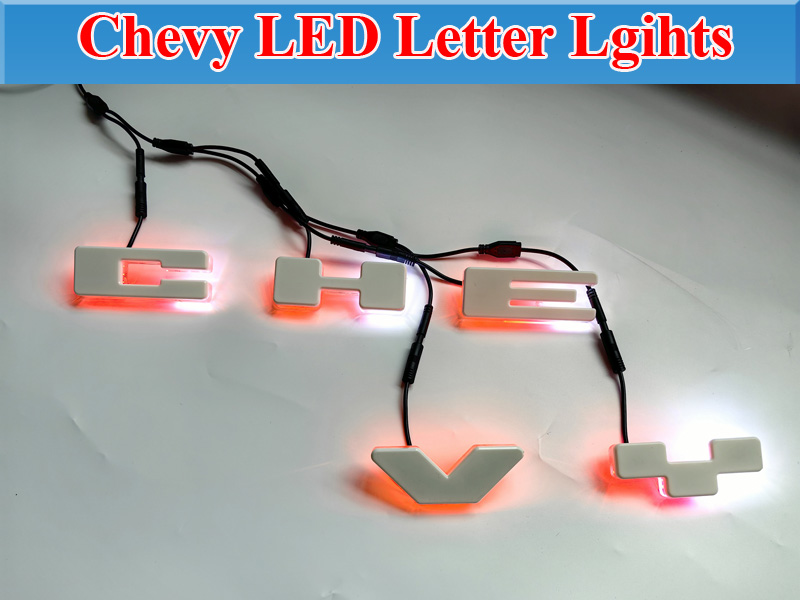 LED illuminated letters