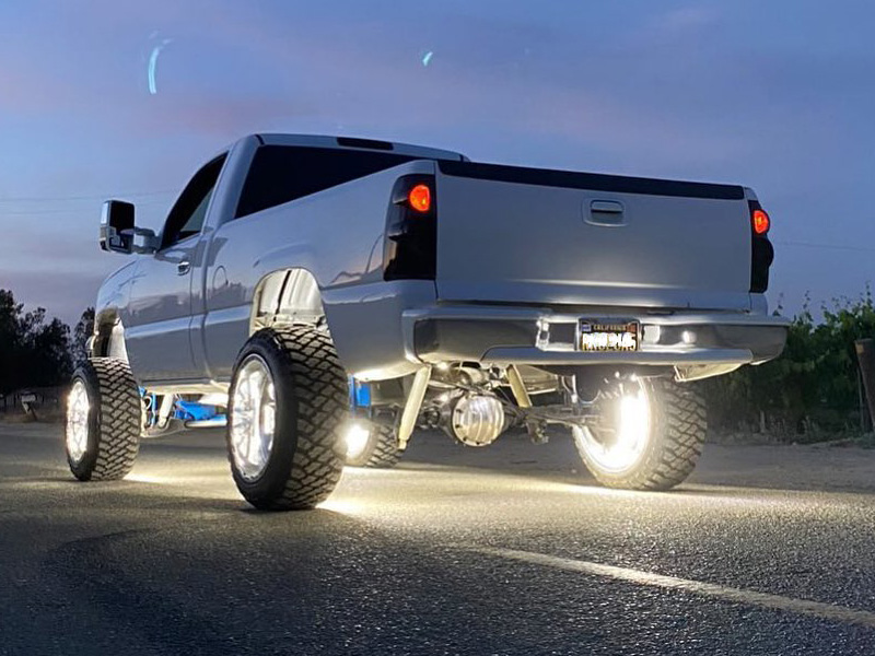 lighted it up your truck