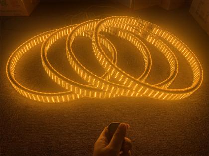 10 row dual color led wheel lights