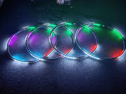 double side chasing led wheel lights