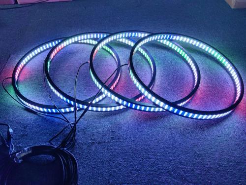8-Row Wheel Light Kits