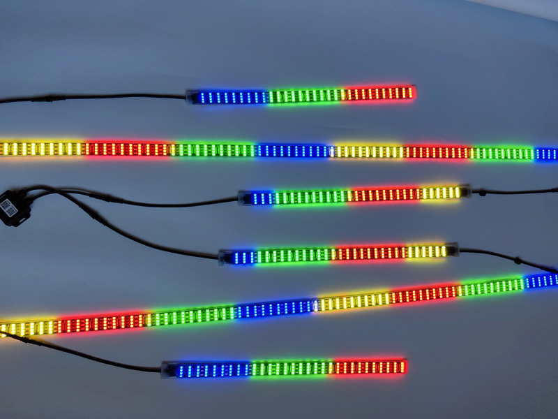 High Brightness Truck Underneath Lights Quad Row Chasing LED Lights Strips