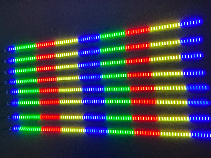 RGB Chasing LED Underbody Light Kits for All Vehicles